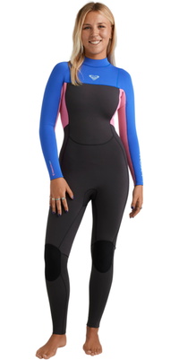 2026 Roxy Frauen Prologue+ 3/2mm Rückenreißverschluss Neoprenanzug 26BW213514 - Cobalt